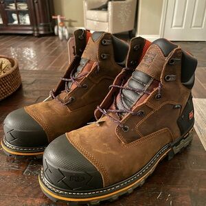 Timberland PRO Men's Dark Brown Safety Boots